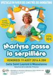 16 07 26 wasselonne spectacle marlyse passe la serpilliere 2016