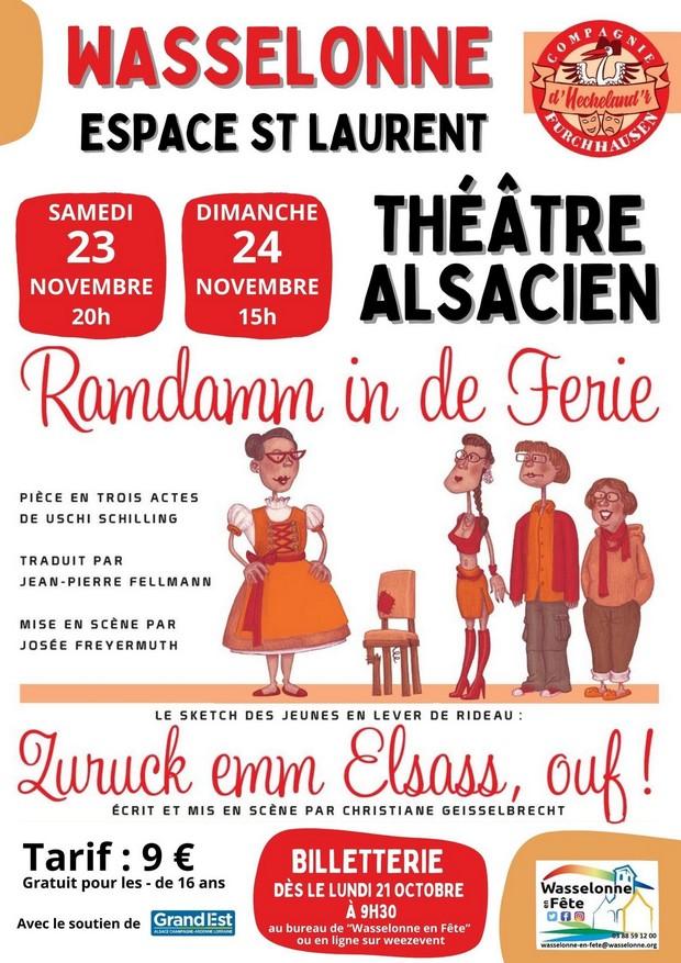 2024 11 24 theatre alsacien ramdamm in de ferie a wasselonne